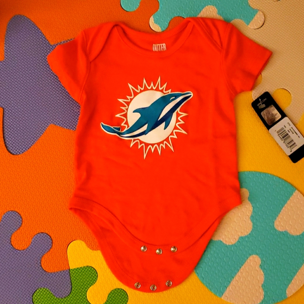 Miami Dolphins onsie